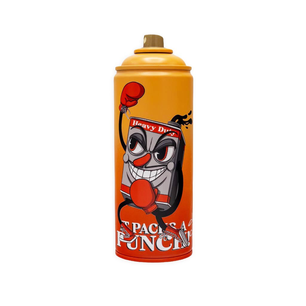 "Motor Oil" Custom Printed Spray Can