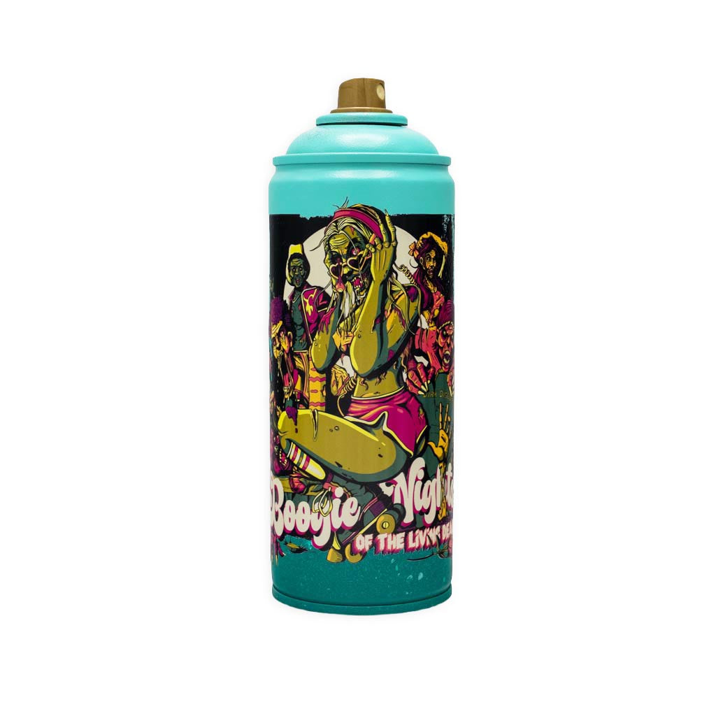 "Boogie Nights" Custom Printed Spray Can