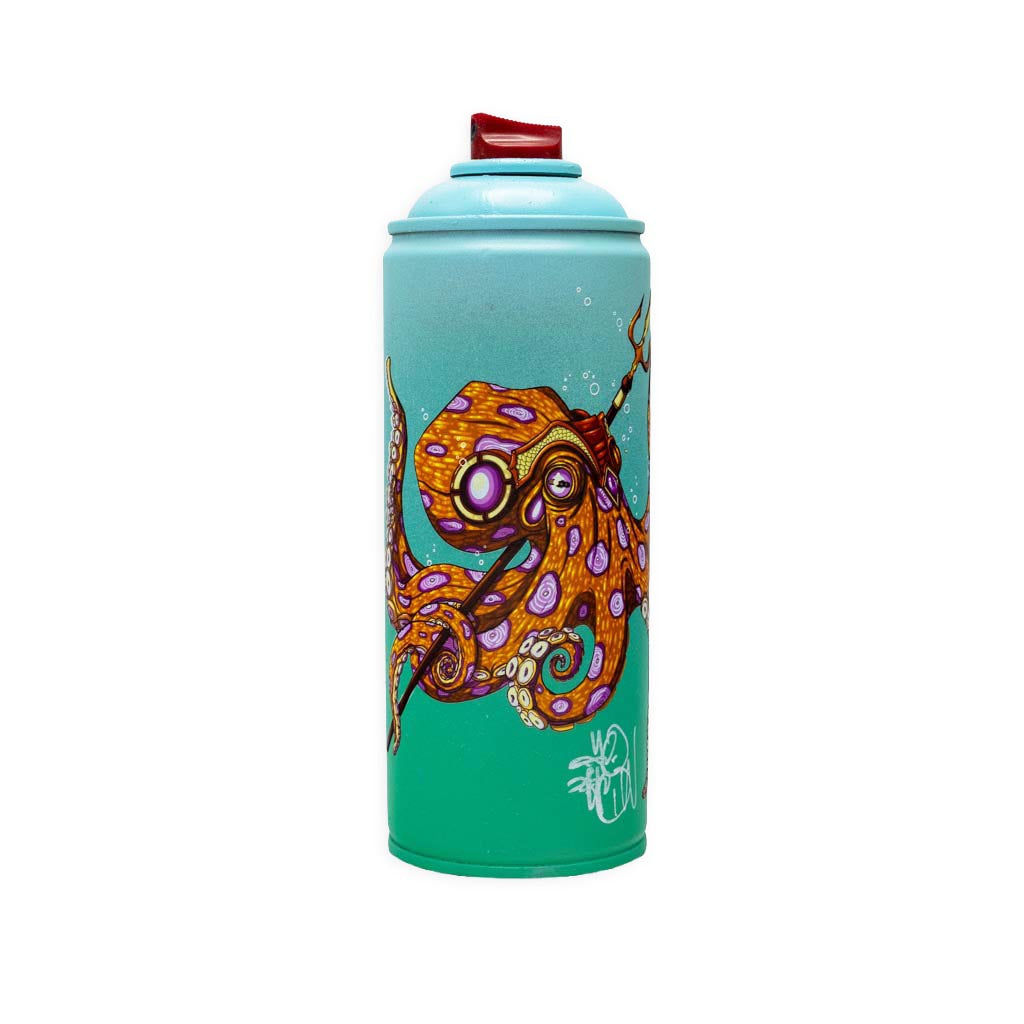 "Toxipus" Custom Printed Spray Can