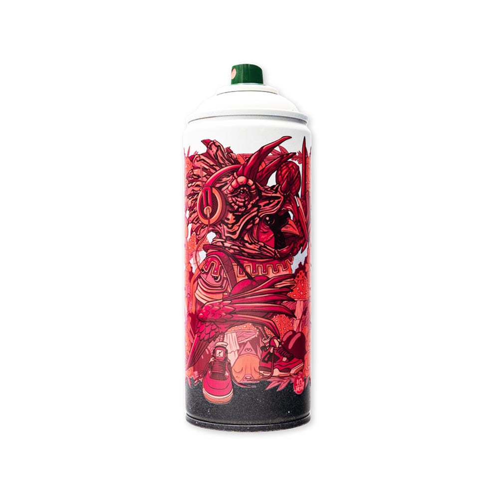 "Redwing" Custom Printed Spray Can