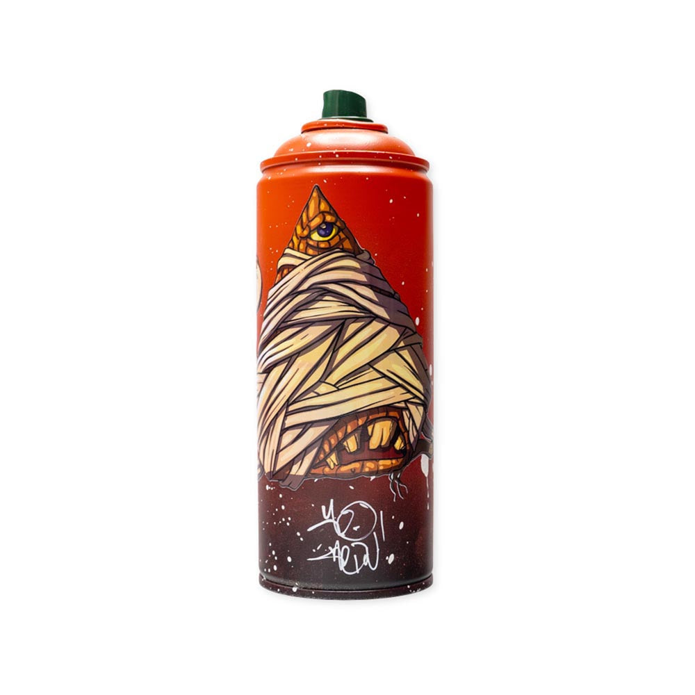 "Mummy Watcher" Custom Printed Spray Can