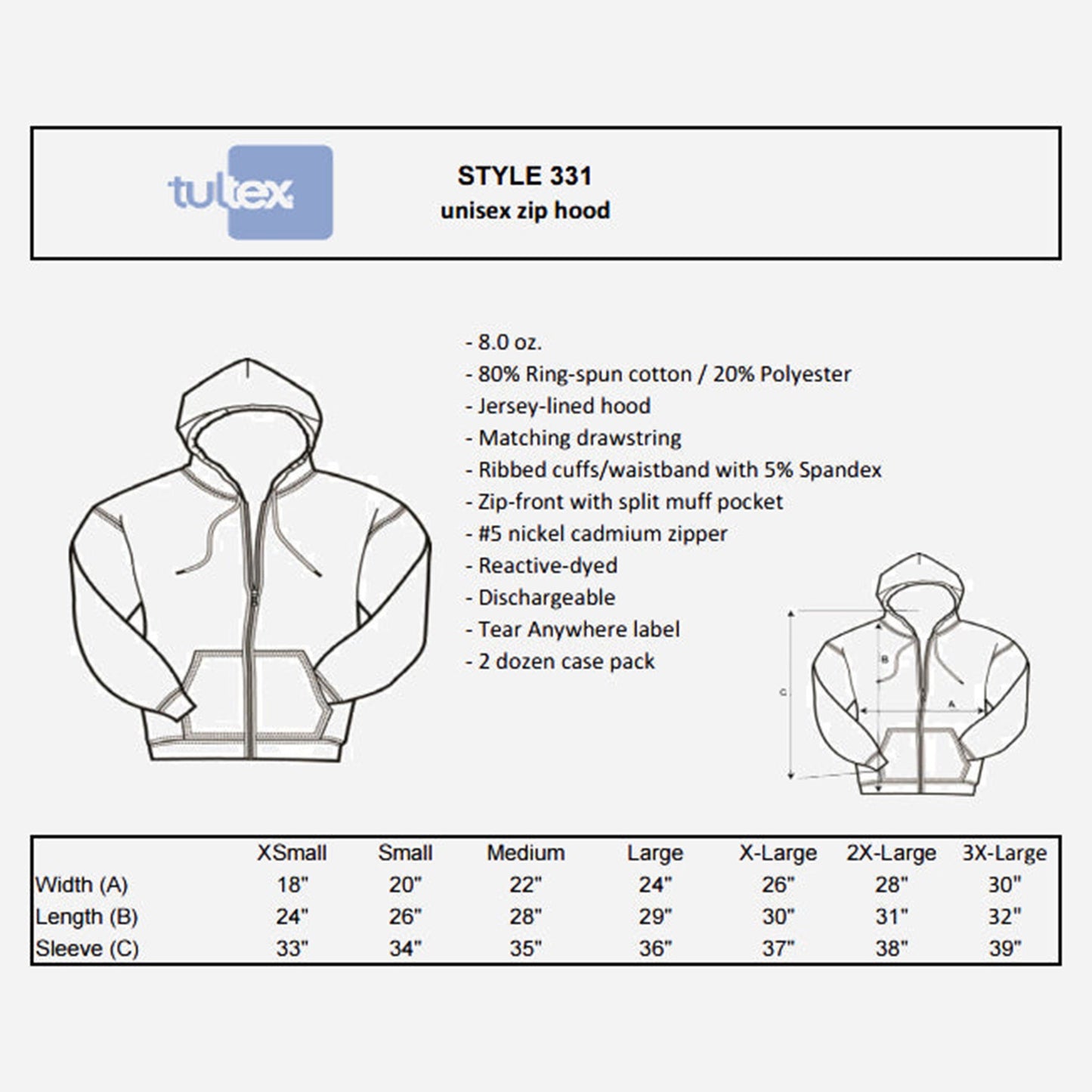 Jack of Spades - Zip-Up Hoodie
