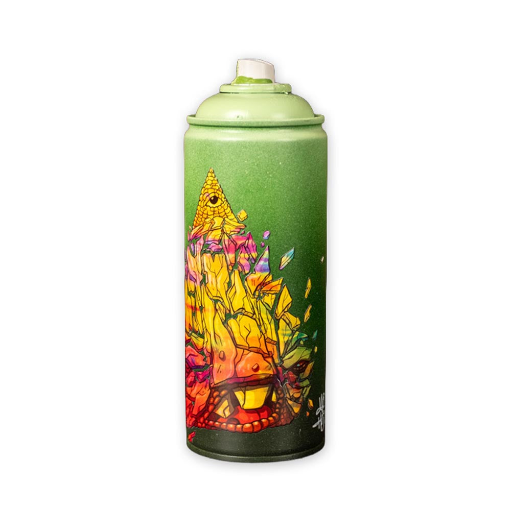 "Shattered Watcher" Custom Printed Spray Can