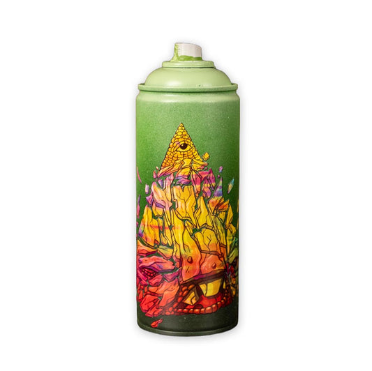 "Shattered Watcher" Custom Printed Spray Can