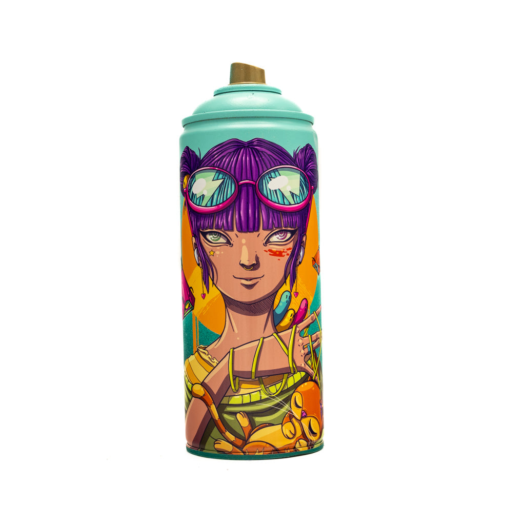 "Cat's Cradle" Custom Printed Spray Can
