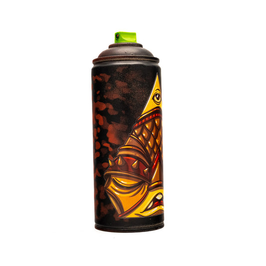 "Armored Watcher" Custom Printed Spray Can