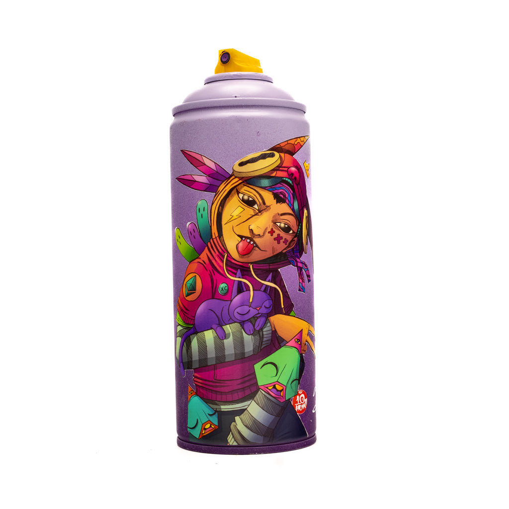 "Strange Streets" Custom Printed Spray Can