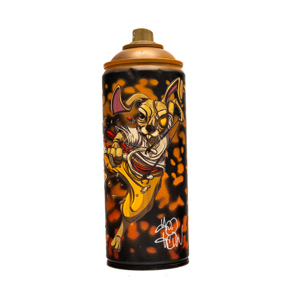 "Arid Jack" Custom Printed Spray Can