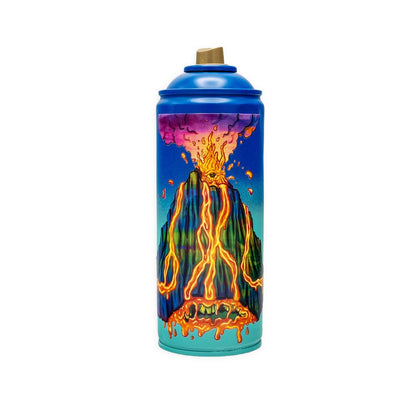 "Volcanic Watcher" Custom Printed Spray Can