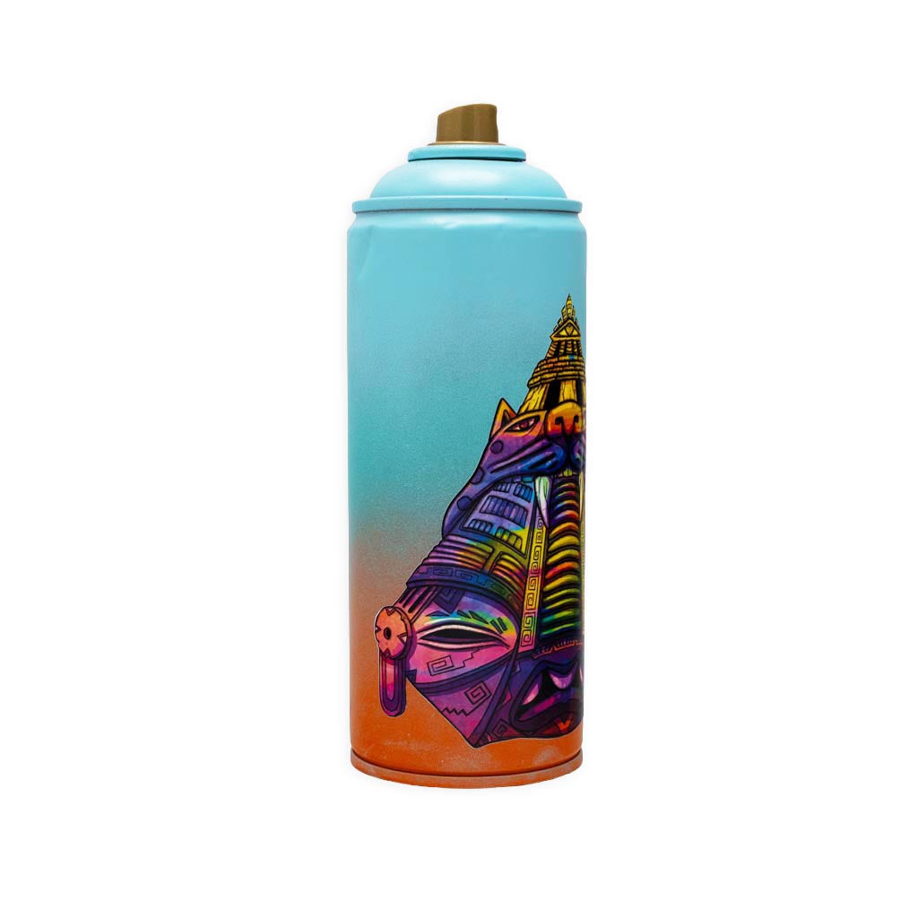 "Temple Watcher" Custom Printed Spray Can