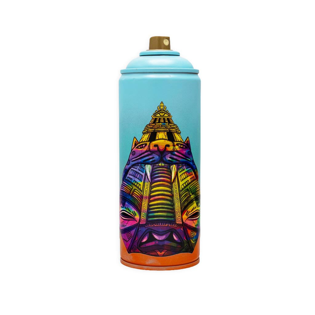 "Temple Watcher" Custom Printed Spray Can