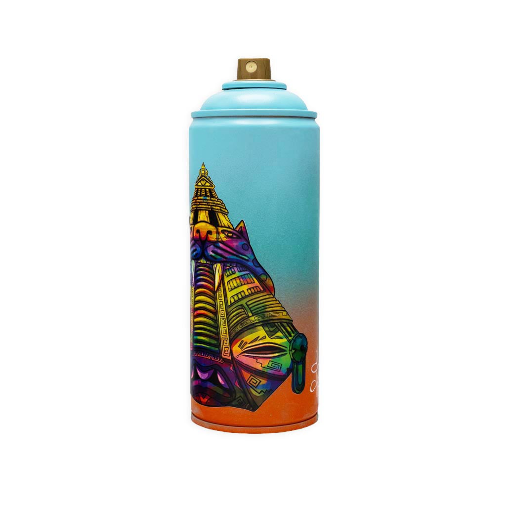 "Temple Watcher" Custom Printed Spray Can