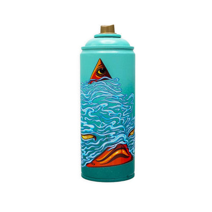 "Vapor Sky Watcher" Custom Printed Spray Can
