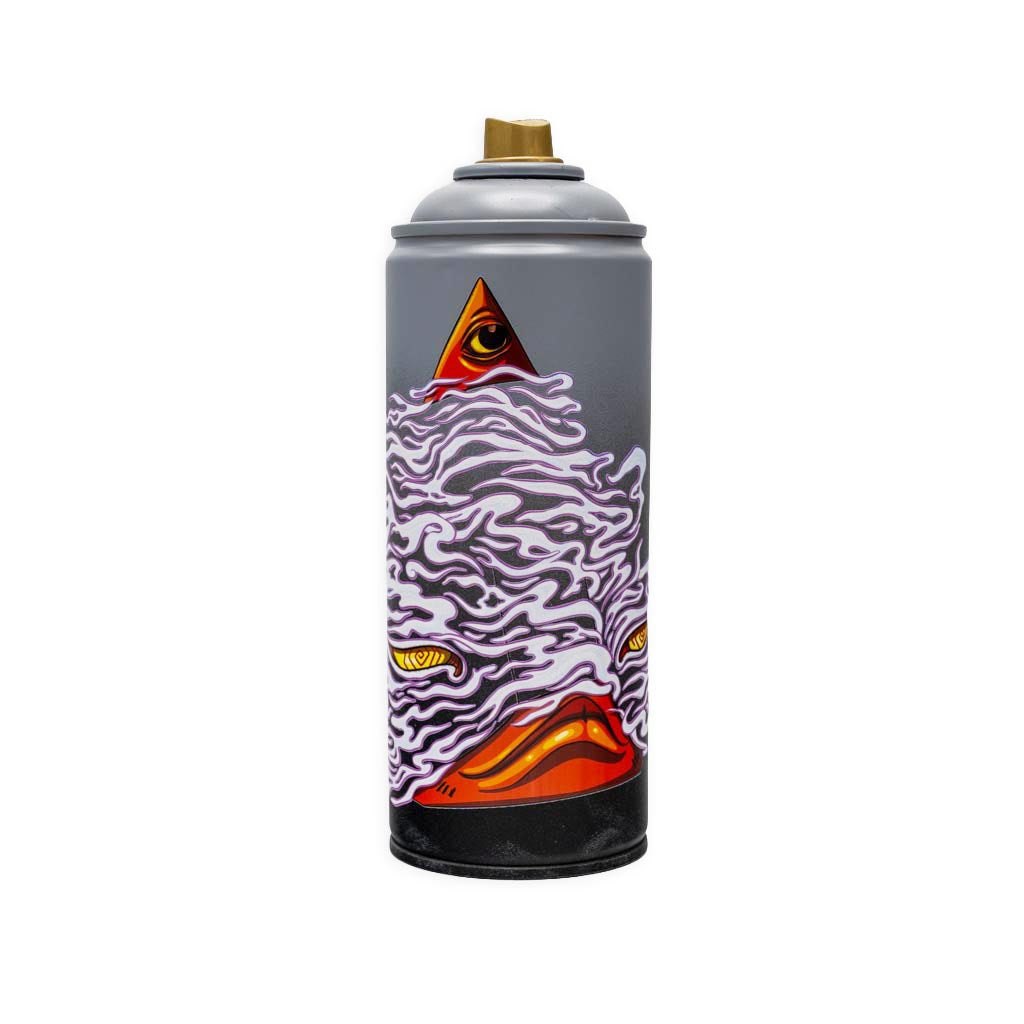 "Vapor Sky Watcher" Custom Printed Spray Can
