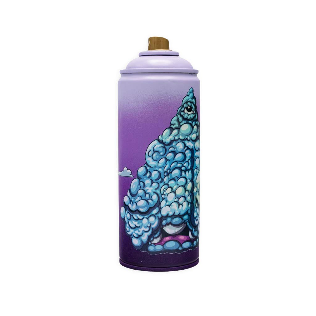 "Clouded Watcher" Custom Printed Spray Can