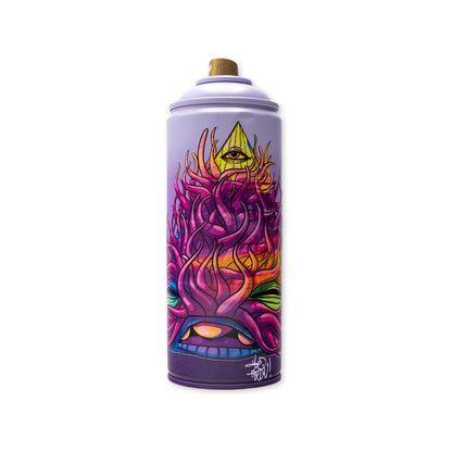 "Anemone Watcher" Custom Printed Spray Can