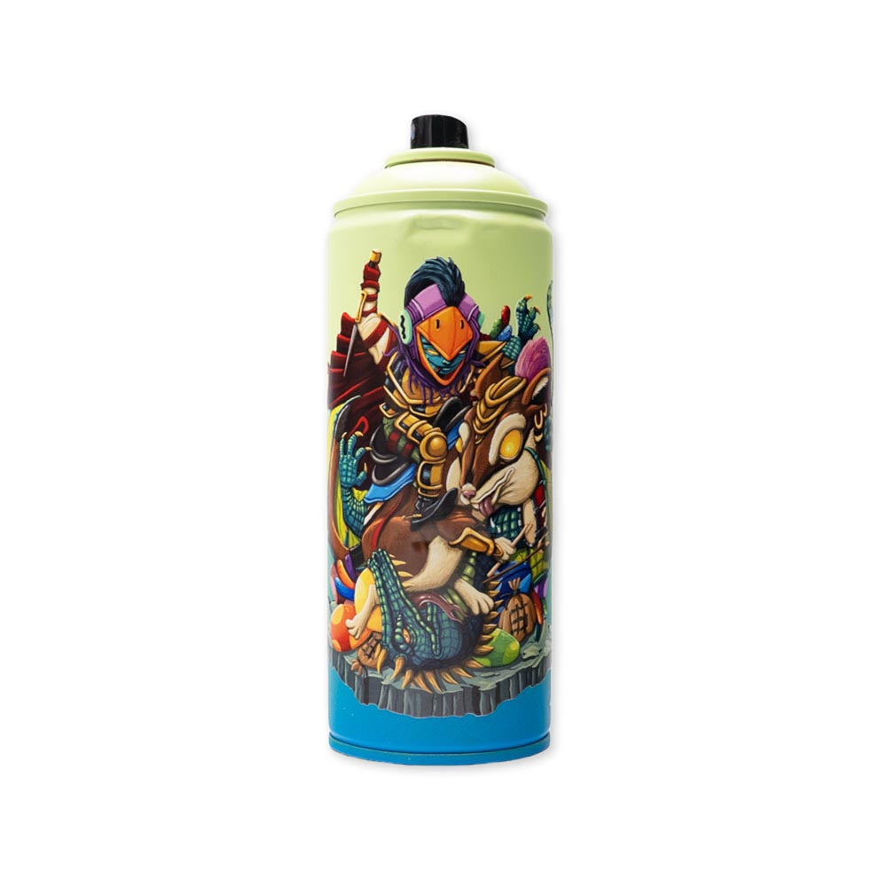 "Sir George" Custom Printed Spray Can