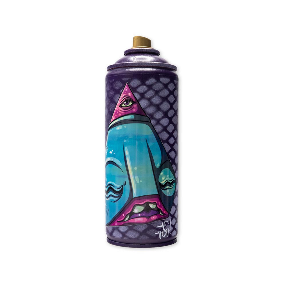 "Ocean Watcher" Custom Printed Spray Can
