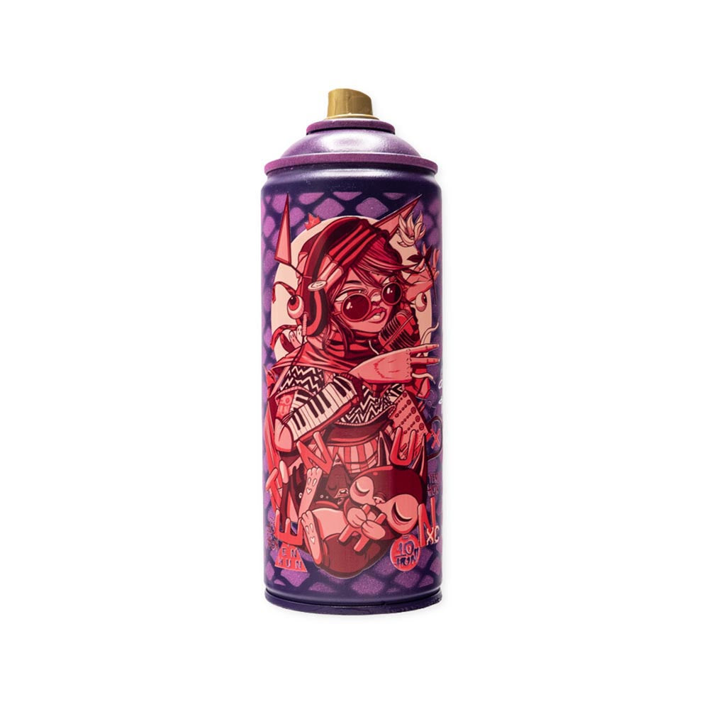 "Royal Jasmine" Custom Printed Spray Can
