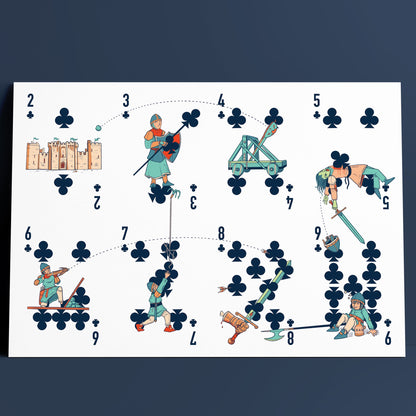 11" x 17" Playing Card Prints
