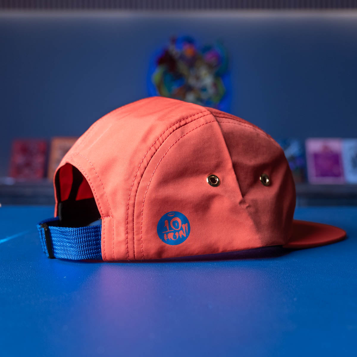 "Coral Runner" 5 Panel Hat