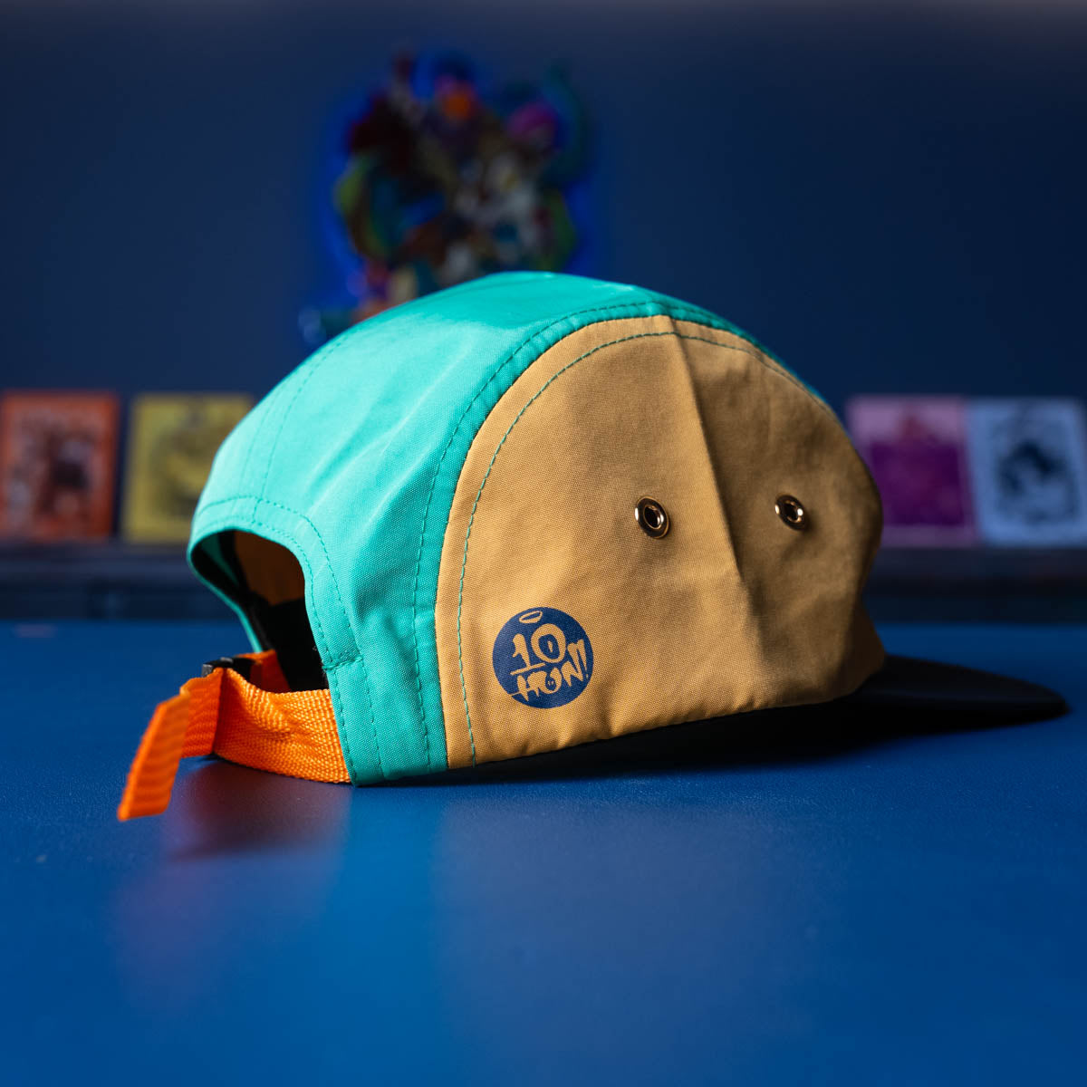 "Logo Patch Teal/Orange" Hat