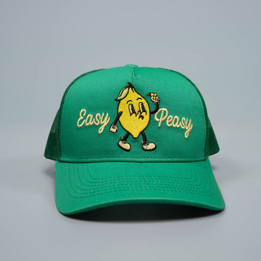 "Easy Peasy" Trucker Hat