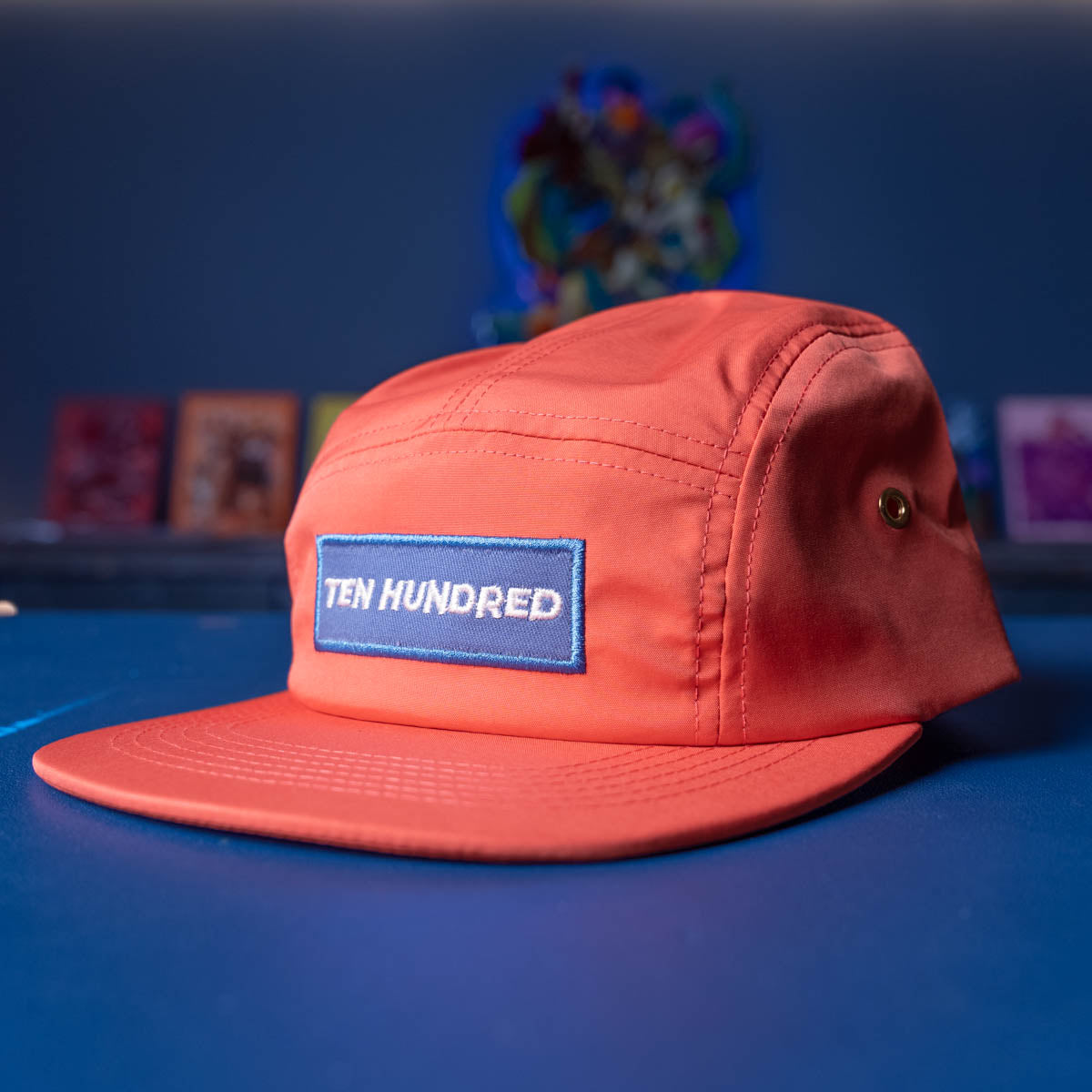 "Coral Runner" 5 Panel Hat