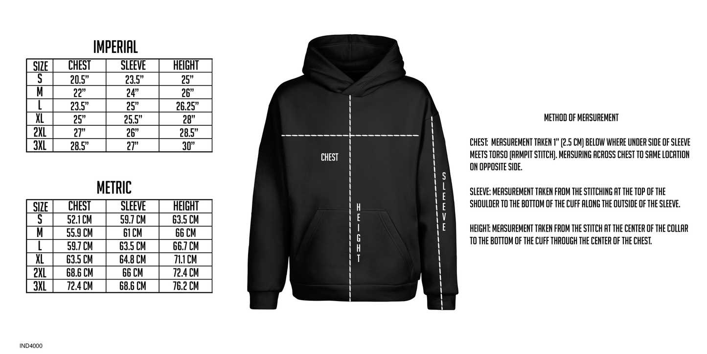 "Wide Eye" - Pull-Over Hoodie