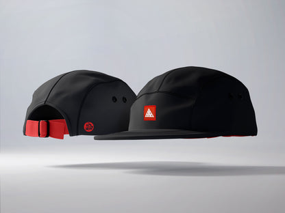 "Logo Patch Black/Red" Hat