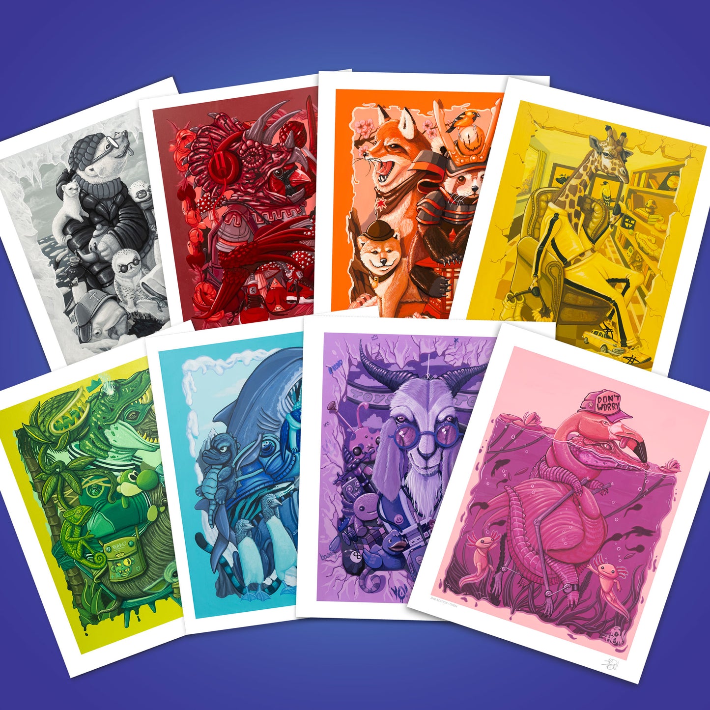 THE SINGLE COLOR SERIES - Giclee Print Bundle (PRE-ORDER)