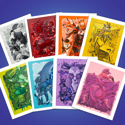 THE SINGLE COLOR SERIES - Giclee Print Bundle (PRE-ORDER)