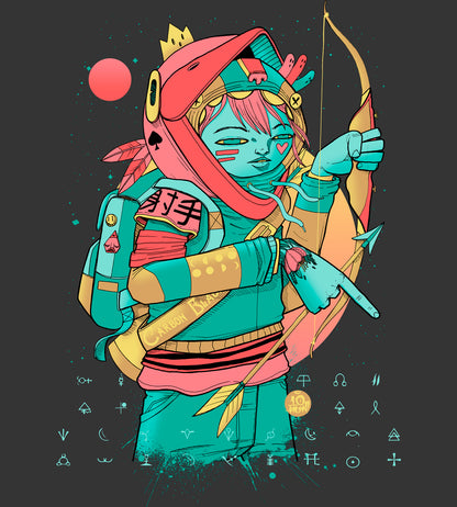"The Archer" - Pull-Over Hoodie