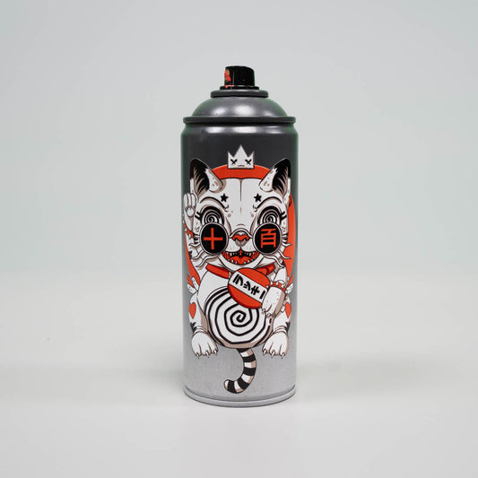 "Lucky Cat" Custom Printed Spray Can