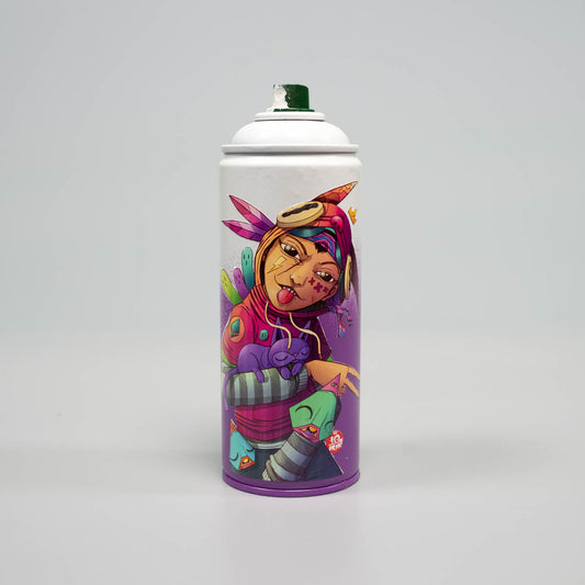 "Strange Streets" Custom Printed Spray Can