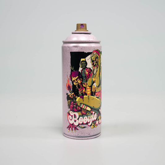 "Boogie Nights" Custom Printed Spray Can