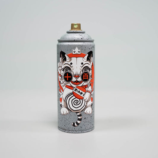 "Lucky Cat" Custom Printed Spray Can