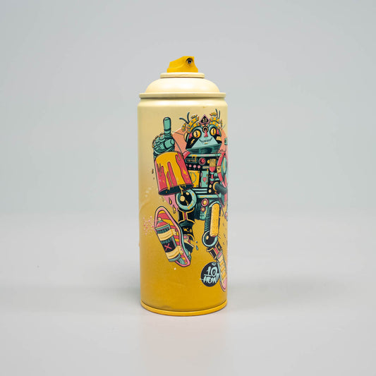 "Paint Bot" Custom Printed Spray Can