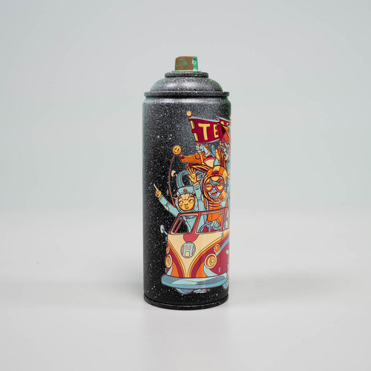 "Ride Free" Custom Printed Spray Can