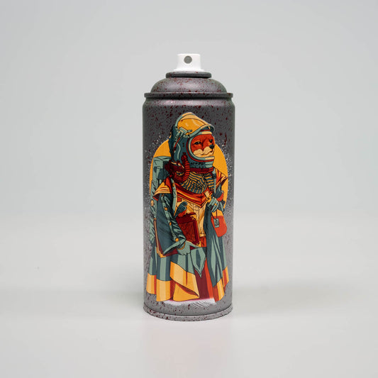 "Astrofox" Custom Printed Spray Can