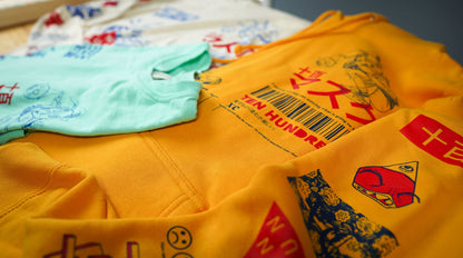 "Warrior Blossom" - Premium Soft-Washed Garment-Dyed Long Sleeve Shirt